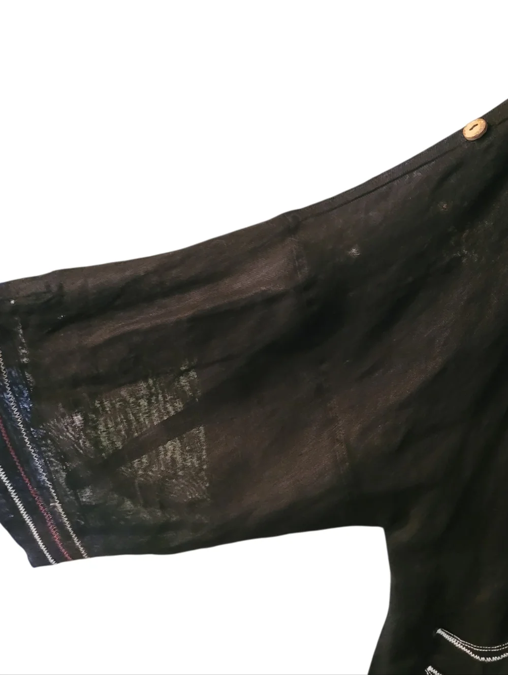 Tara Vao linen blend lightweight funky jacket - XL. Y4 - Picture 6 of 10